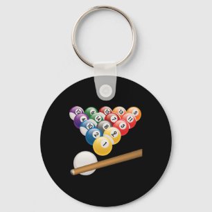 Chaveiro Jogador De piscina E Snooker1