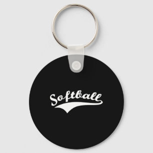 Chaveiro Jogador de Softbol Escolar Recreativo Soft