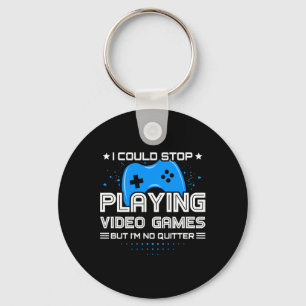 Chaveiro Jogador De Vídeo Engraçado - Jogos De Console De P