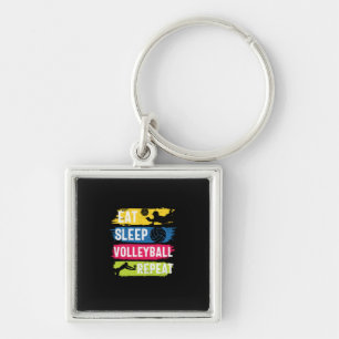 Chaveiro Jogador de Voleibol   Repetir o Voleibol do Sono