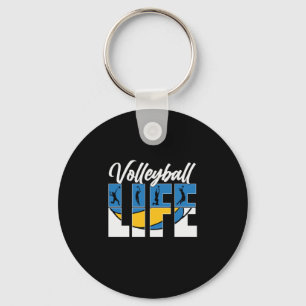 Chaveiro Jogador de Voleibol Vida de voleibol