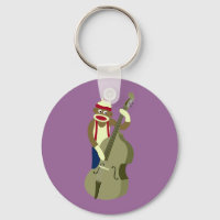 Jogador do Bass de Meia-Macaco em Direita