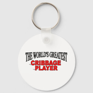Chaveiro Jogador do Cribbage do mundo o grande