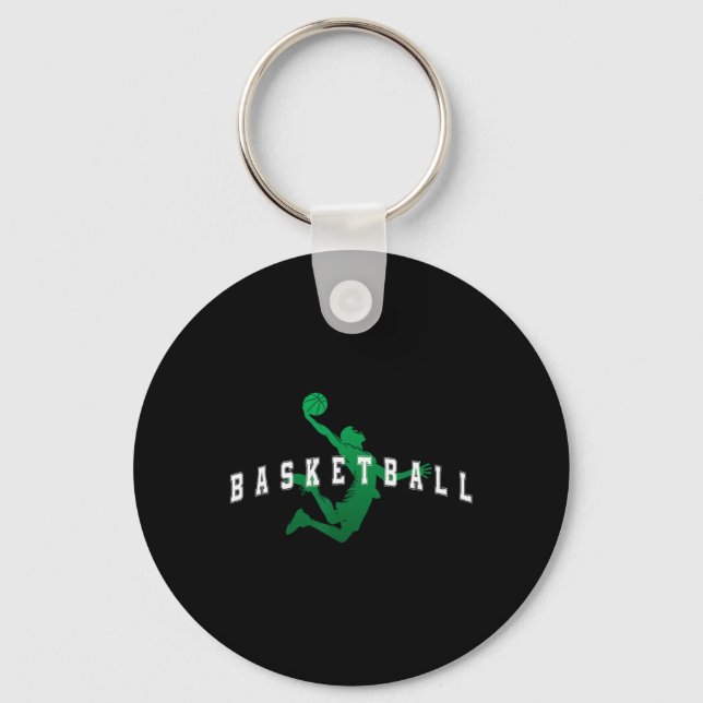 Chaveiro Jogador do Sketll Green Team Texto Varsity (Frente)