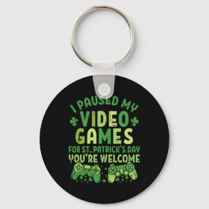 Chaveiro Jogador Engraçado Eu Parei Minhas Videos games Por