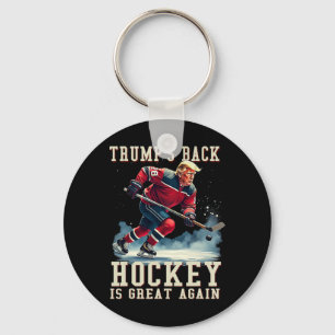Chaveiro Jogador Legal de Hóquei no Hóquei no Gelo