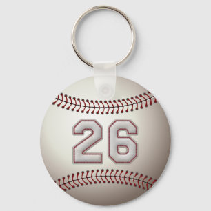 Chaveiro Jogador número 26 - pontos legal do basebol