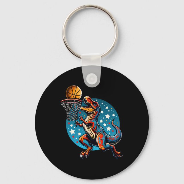 Chaveiro Jogador Sketll T-rex Dinossauro  (Frente)