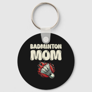 Chaveiro Jogadora de Badminton Mãe Shuttle