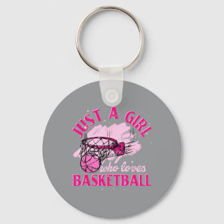 Chaveiro Jogadora de Basquete Mulher Só Uma Garota Que Ama 