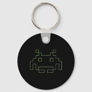 Chaveiro Jogadores de Alienígena Espacial Retroativos do Jo