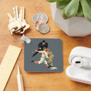 Chaveiro Jogadores de beisebol do Vintage Sports Seguros em