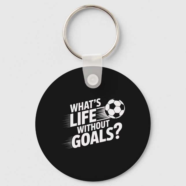 Chaveiro Jogadores de Futebol Como é a Vida Sem Gols  (Frente)