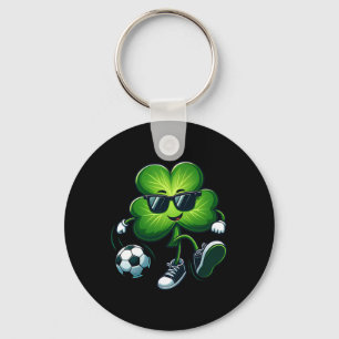 Chaveiro Jogadores de futebol jogam Shamrock Homens de Dia 