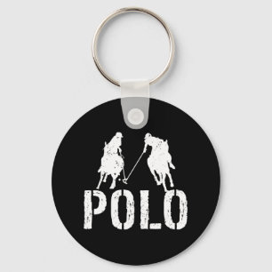 Chaveiro Jogadores de Polo Cavalo Ancorado Equestre