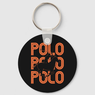 Chaveiro Jogadores de Polo Cavalo Ancorado Equestre