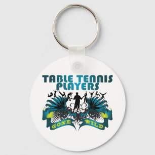Chaveiro Jogadores de ténis de mesa idos selvagens