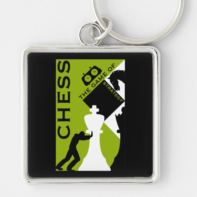 Chaveiro Jogadores de xadrez (Frente)