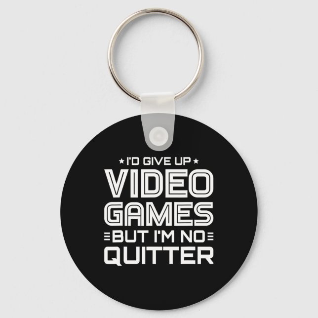Chaveiro Jogando Video Games - Meme de Jogador de Vídeo Gam (Frente)