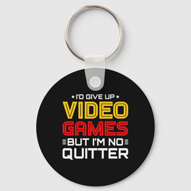 Chaveiro Jogando Video Games - Meme de Jogador de Vídeo Gam (Frente)