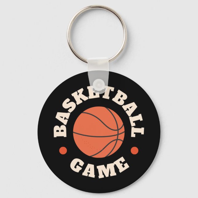 Chaveiro Jogo de basquete (Frente)