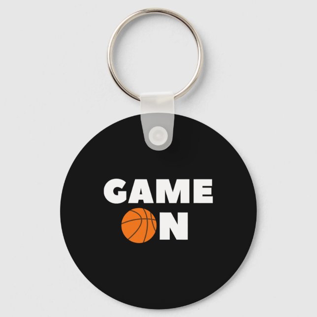Chaveiro Jogo de Basquete Ativado (Frente)