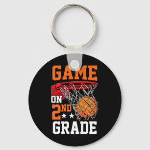 Chaveiro Jogo do Segundo Ano de Basquete de Volta às Aulas