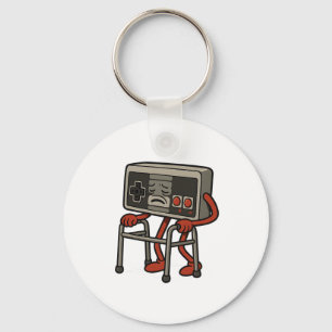 Chaveiro Jogo Jogador Antigo Engraçado Jogos Retro 80s 90s 