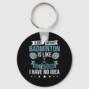 Chaveiro Jogos de Badminton Treinamento Esportivo Divertido