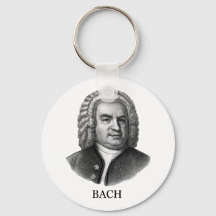 Chaveiro Johann Sebastian Bach, preto