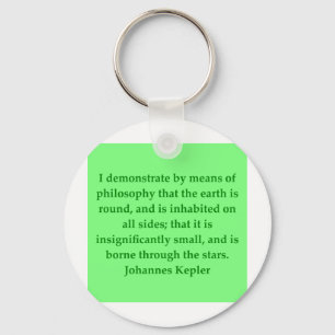 Chaveiro Johannes Kepler quote