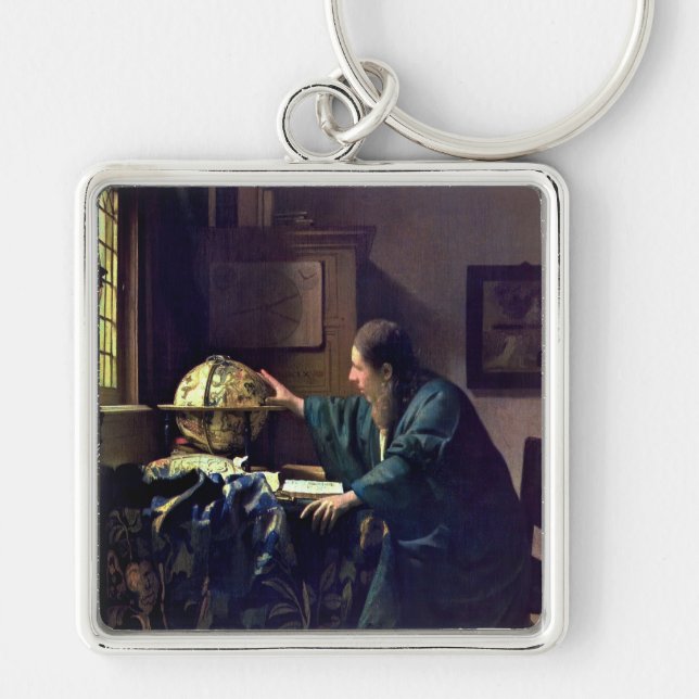 Chaveiro Johannes Vermeer - O Astronomer (Frente)