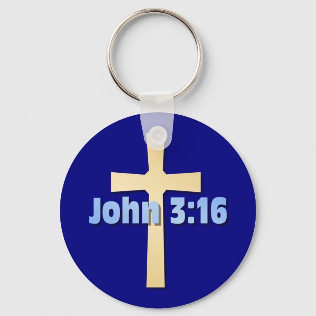 Chaveiro John 3:16 (Frente)