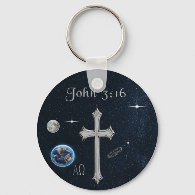 Chaveiro John 3:16 (Frente)