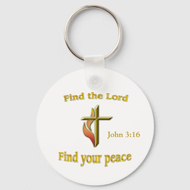 Chaveiro John 3:16 (Frente)