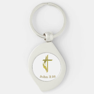 Chaveiro John 3:16 t-shirts e muito mais