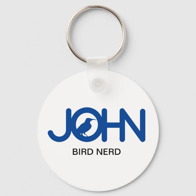 Chaveiro John Bird Nerd (Frente)