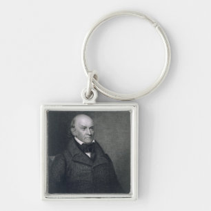 Chaveiro John Quincy Adams, gravado por John Wesley Paradis