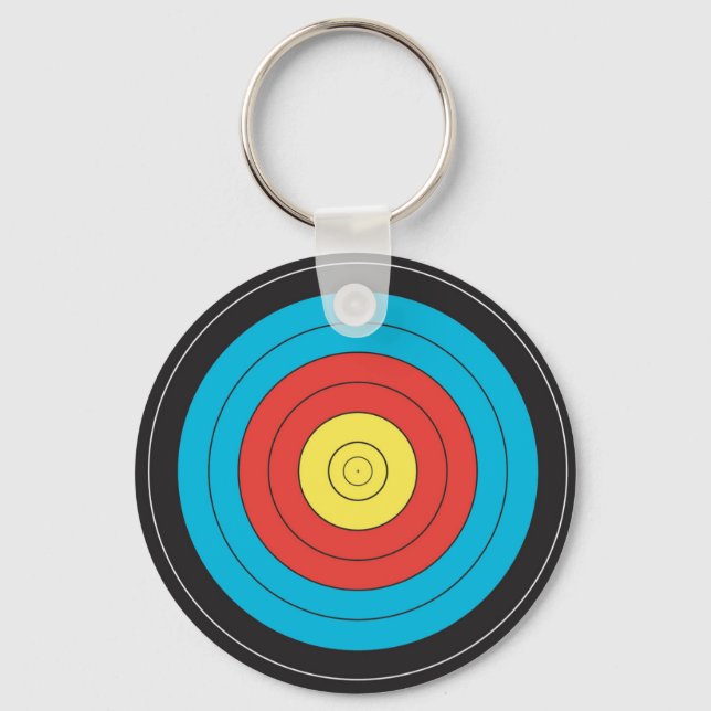 Chaveiro Joias de design "Archery Target" (Frente)