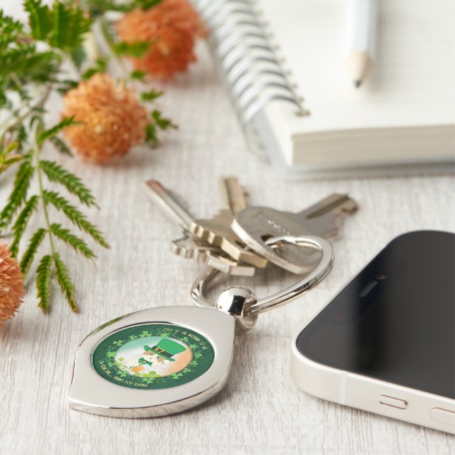 Chaveiro Jolly Ginger Tabby Irish Cheer (Lateral)