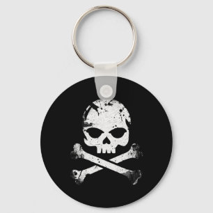 Chaveiro Jolly Roger Pirate Skull E Crossbones Flag Hallo