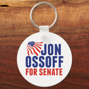 Chaveiro Jon Ossoff para Senado Eleição 2026 Geórgia