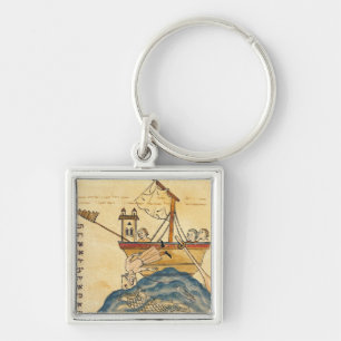 Chaveiro Jonah comido pela baleia