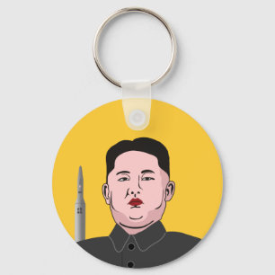 Chaveiro Jong-un de Kim & míssil nuclear