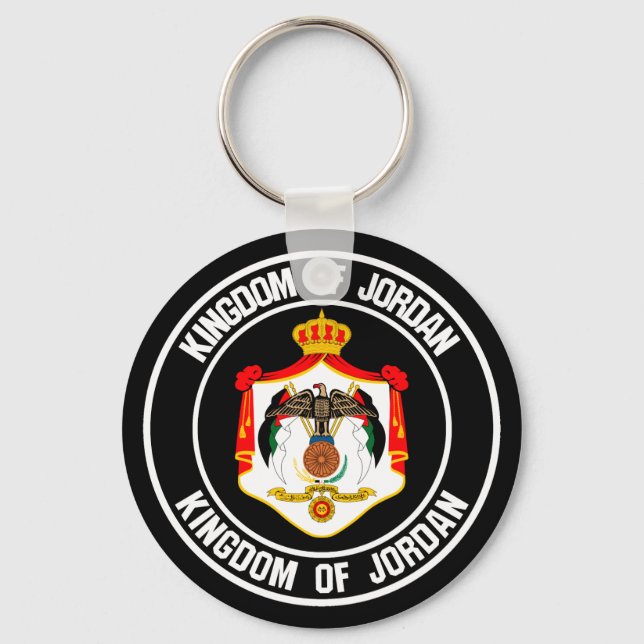 Chaveiro Jordan Round Emblem (Frente)