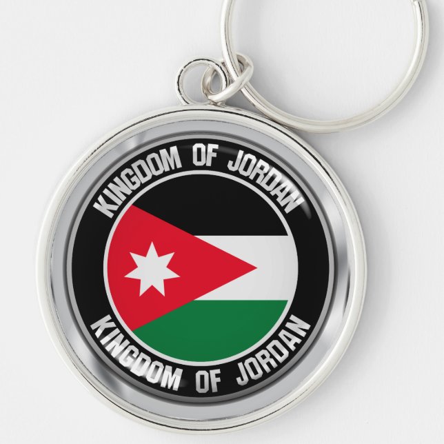 Chaveiro Jordan Round Emblem (Frente)