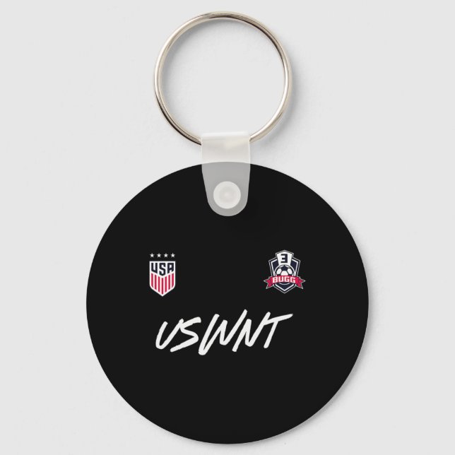 Chaveiro Jordyn Bugg 3 Navy Uswnt Licença Oficial  (Frente)