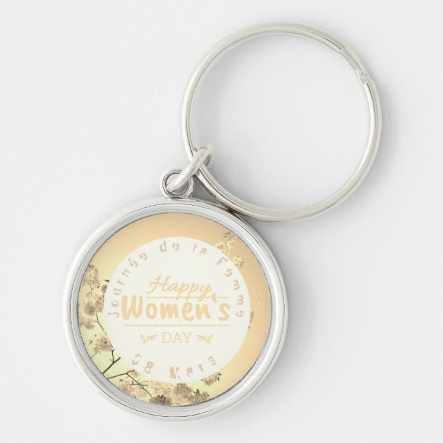 Chaveiro Jornada de la Femme - Prêmio de aluguer (Frente)