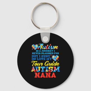 Chaveiro Jornada do Autismo Guia Turístico Nunca Planejado