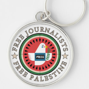 Chaveiro Jornalistas Livres Palestina Livre